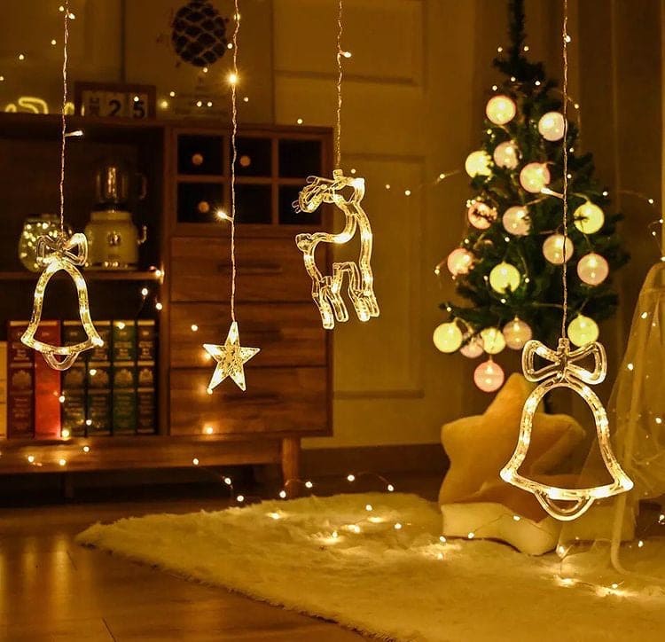 Christmas Garland Outdoor String Lights, Warm White Star Fairy Lights For Christmas, Battery Operated Fairy Christmas Lights Christmas Garland Outdoor String Lights, Warm White Star Fairy Lights For Christmas, Battery Operated Fairy Christmas Lights